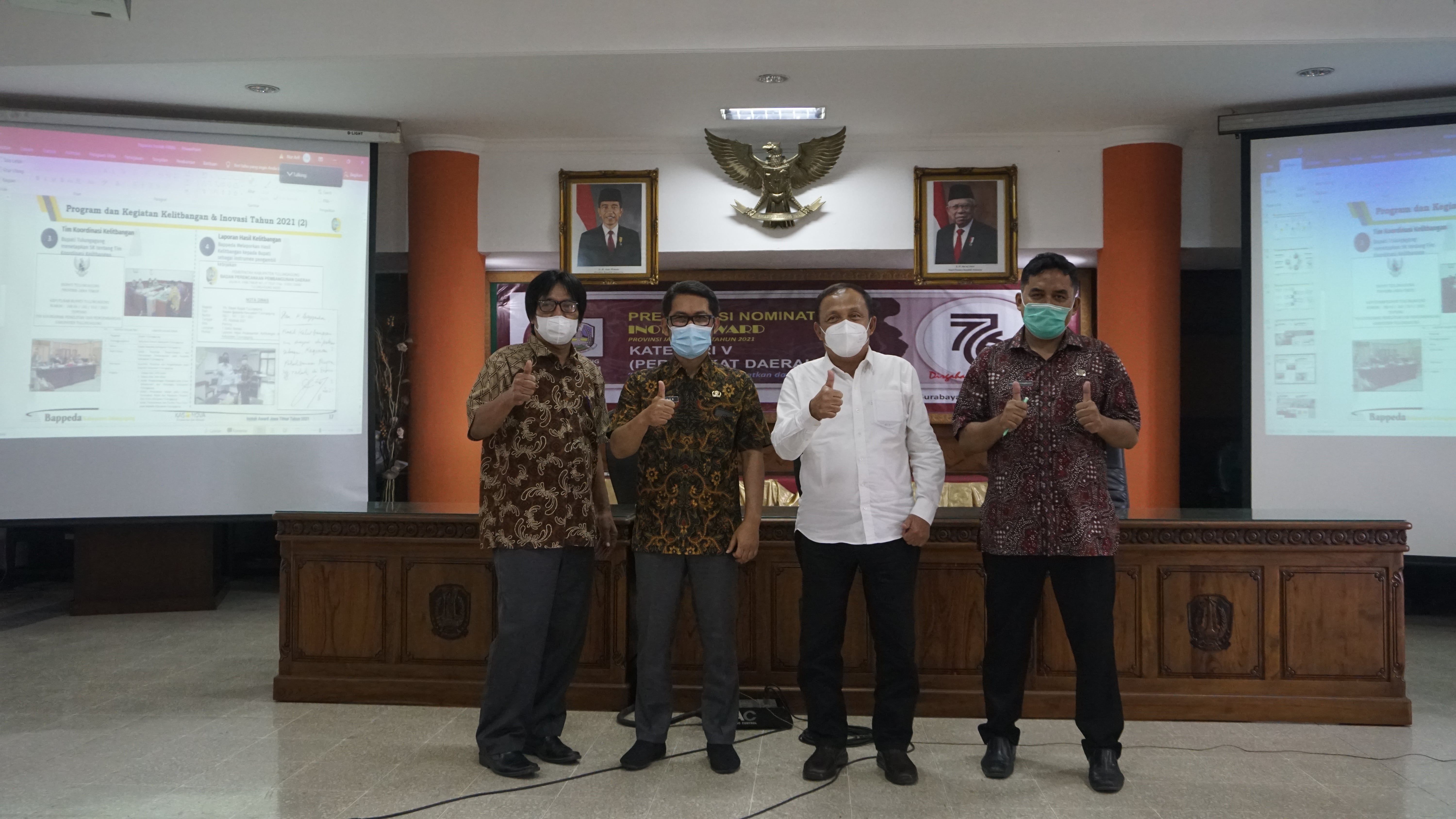 Paparan Inotek Award Provinsi Jawa Timur 2021